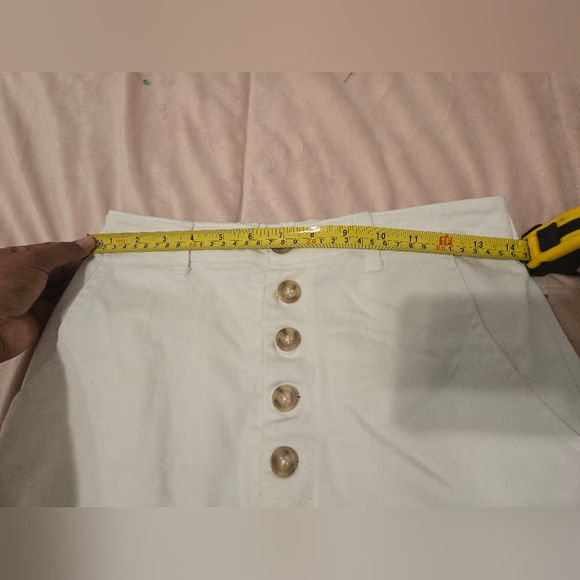 White Button-Up Skirt - Picture 3 of 5